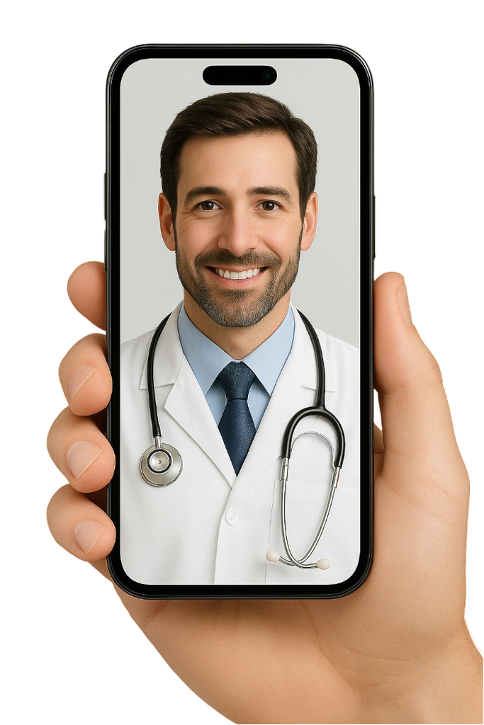 Saara Hospital Mobile App Interface